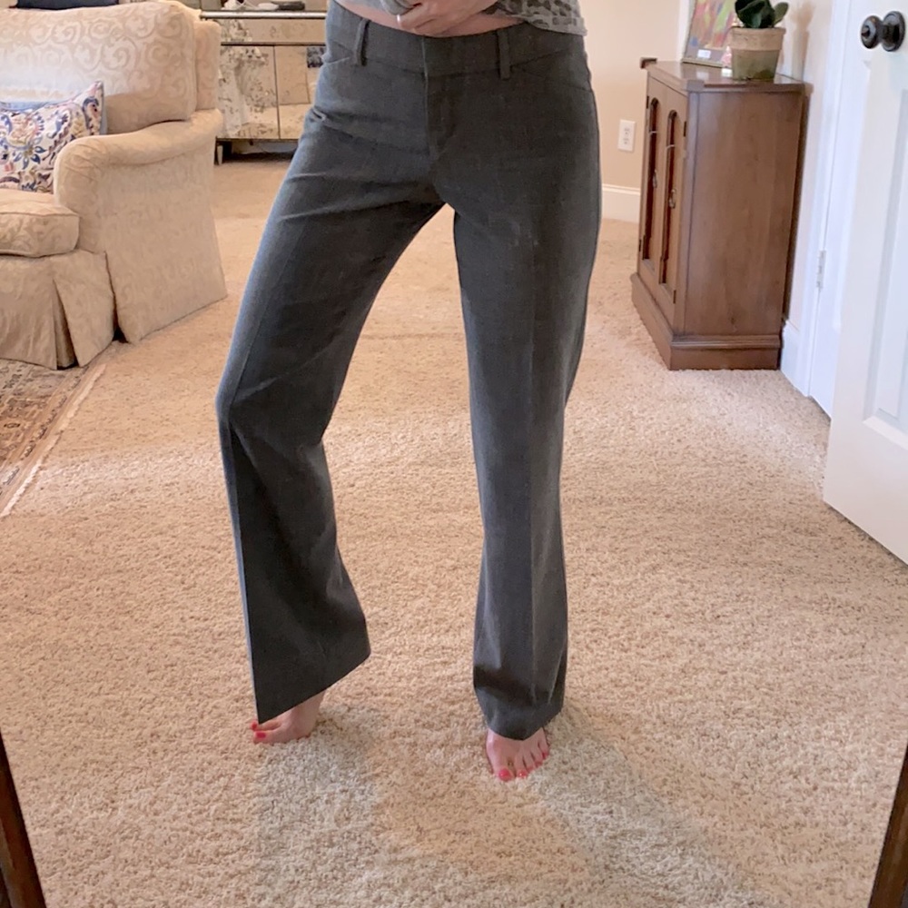 Dark Gray Express Editor Slacks - Picture 4 of 8